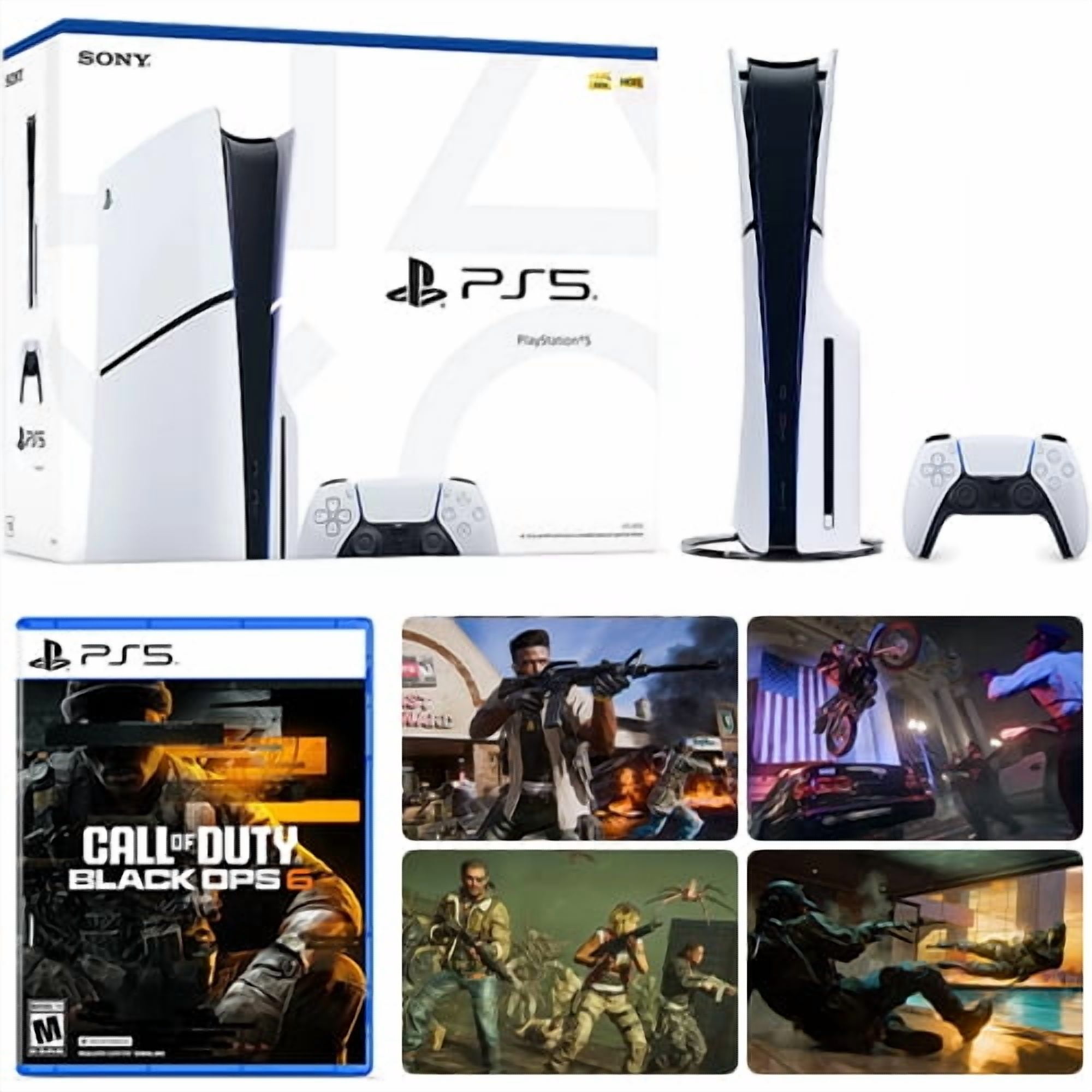 PlayStation 5 Slim Console + Call of Duty Black Ops 6 Playstation 5