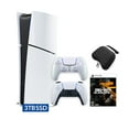 thumbnail image 1 of PlayStation 5 Slim Digital 3TB SSD Call of Duty Black Ops 6 Console with Two Controllers, White and Chroma Pearl DualSense and Hard Shell Protective Controller Case - PS5 Slim Digital Console, 1 of 9