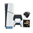 thumbnail image 1 of PlayStation 5 Slim Digital 3TB SSD Call of Duty Black Ops 6 Console with Two Controllers, White and Midnight Black DualSense and Hard Shell Protective Controller Case - PS5 Slim Digital Console, 1 of 9