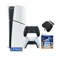 thumbnail image 1 of PlayStation 5 Slim Digital 2.8TB SSD ASTRO BOT Console with Two Controllers, White and Midnight Black DualSense and Hard Shell Protective Controller Case - PS5 Slim Digital Console, 1 of 9