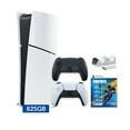 thumbnail image 1 of PlayStation 5 Slim Digital 825GB SSD Fortnite Flowering Chaos Console with Two Controllers, White and Midnight Black DualSense and Dual Controller Charger - PS5 Slim Digital Console, 1 of 9