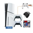 thumbnail image 1 of PlayStation 5 Slim Disc 1TB SSD NBA 2K26 Bundle, an Additional Mytrix Upgraded PS5 Controller with Remappable Back Paddles and Turbo, plus Controller Case - PS5 Slim Disc Edition, 1 of 8