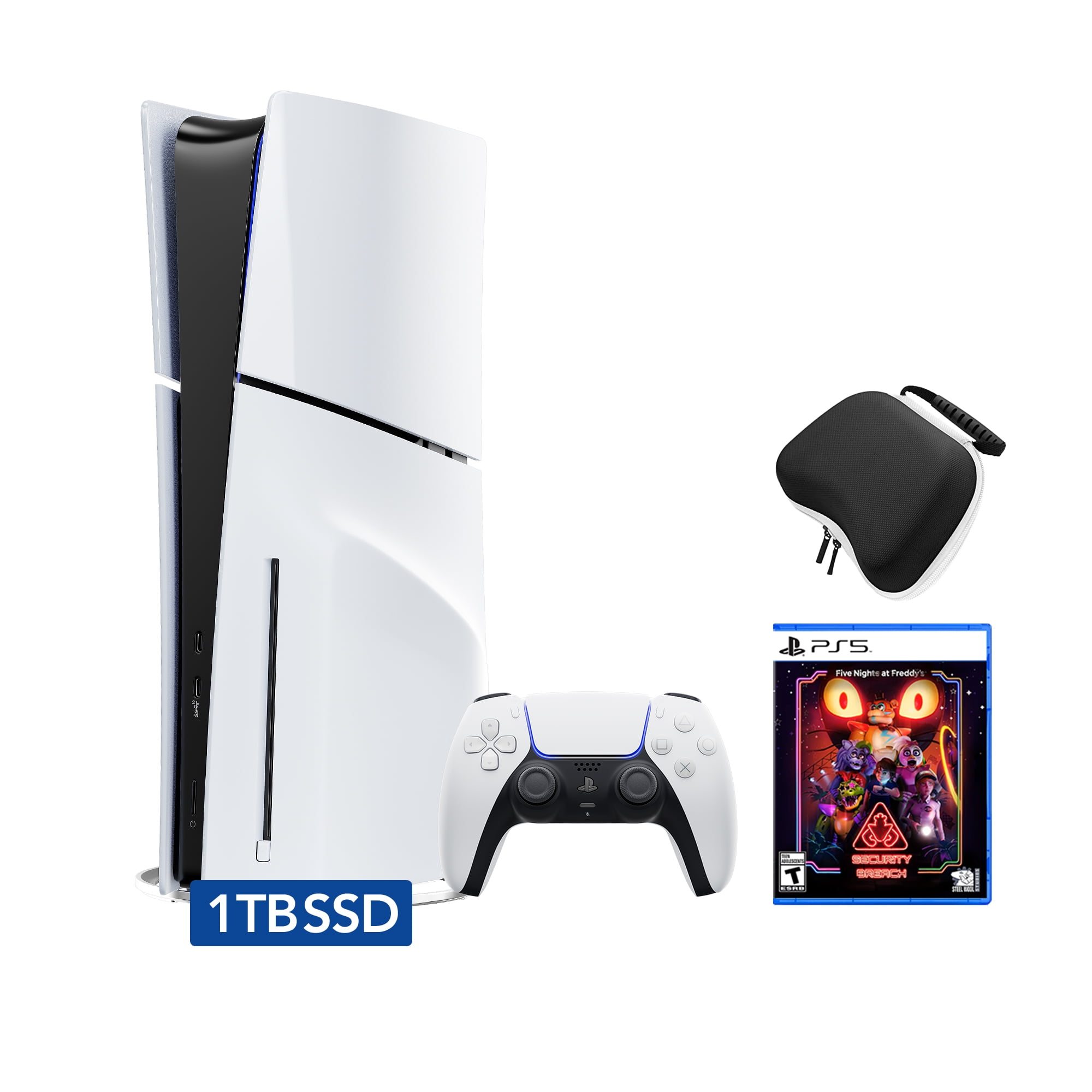PlayStation 5 Slim Disc Edition Bundle with Five Nights at