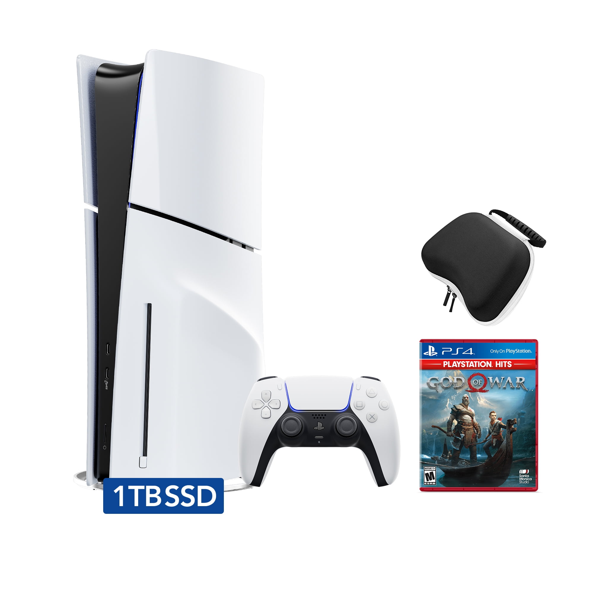 PlayStation 5 Slim Disc Edition Bundle with God of War and