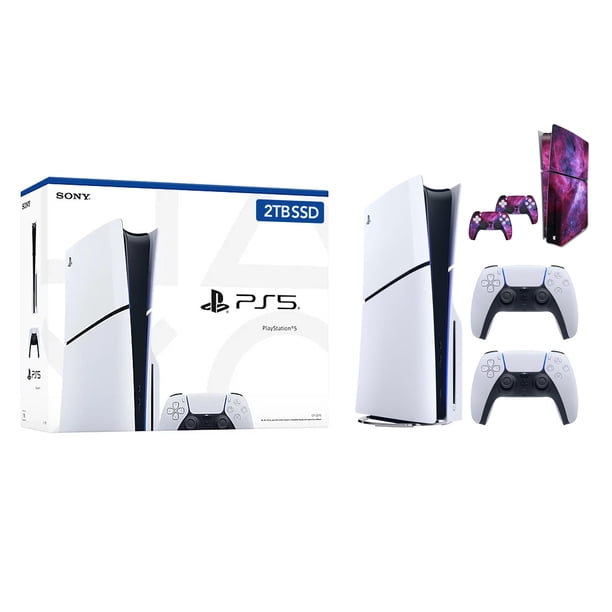 PS5 Slim 2TB + Controllers | Gaming equipment for retail - Walmart