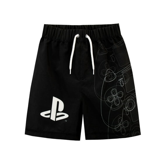 PlayStation Controller Print Swimming Shorts Swimwear Bottoms (Boy's 6Y)