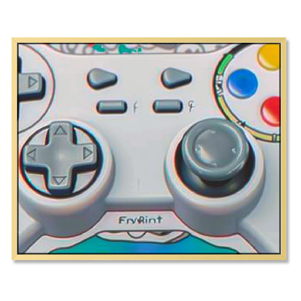 Poster Brevetti PlayStation – Stampa Arte Murale 30x40 Cm, Griglia Nera, Regalo Per Gamer