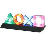 PlayStation Icons Light with 3 Light Modes - Sound Reactive, Dynamic Phasing, Standard Mode - Gaming Room Decor & Gamer Lighting | Paladone