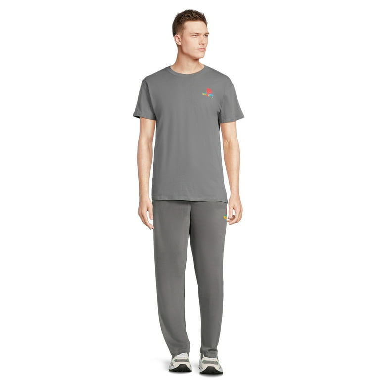 PlayStation Men s Graphic Sleep Tee Sleep Pants Set 2 Piece Sizes XS 3XL