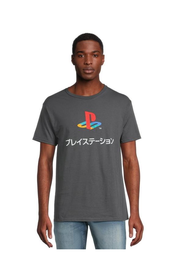 Men’s Graphic Tee with Short Sleeves, Sizes S-3XL