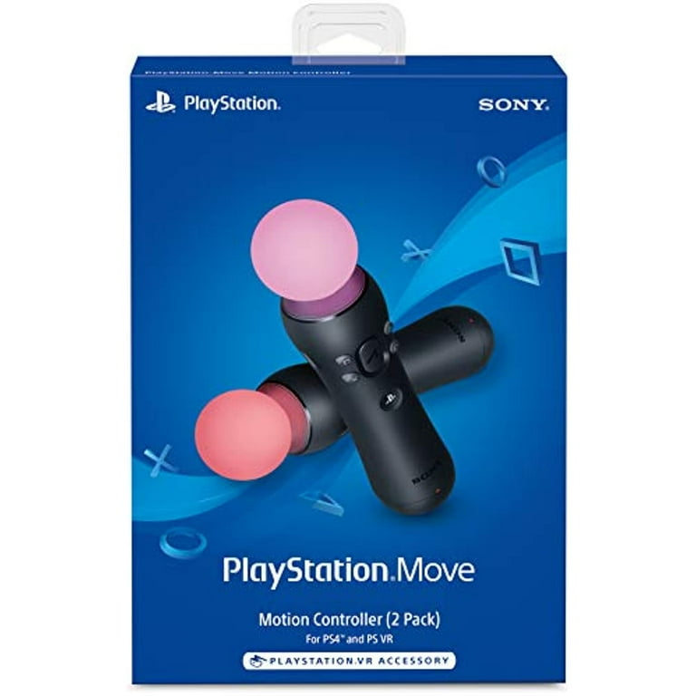 PlayStation Move Motion Controllers PS VR Compatible, Two Pack