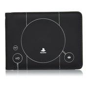 PlayStation PS1 Console Mens Bi-Fold Wallet Black