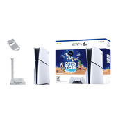 PlayStation_PS5 Console – ASTRO BOT Bundle, includes Marvel's Spider-Man 2 + Stand and Cooling Station + Headphone Hook