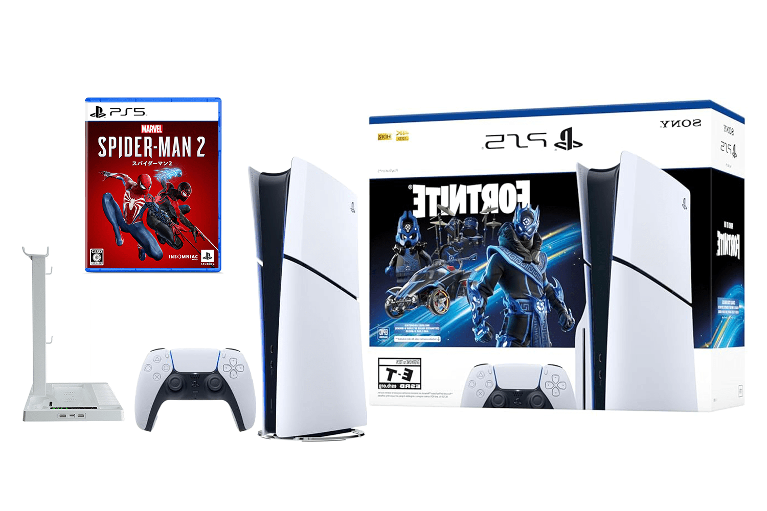 PlayStation _PS5 Console - Fortnite Cobalt Star Disc Edition