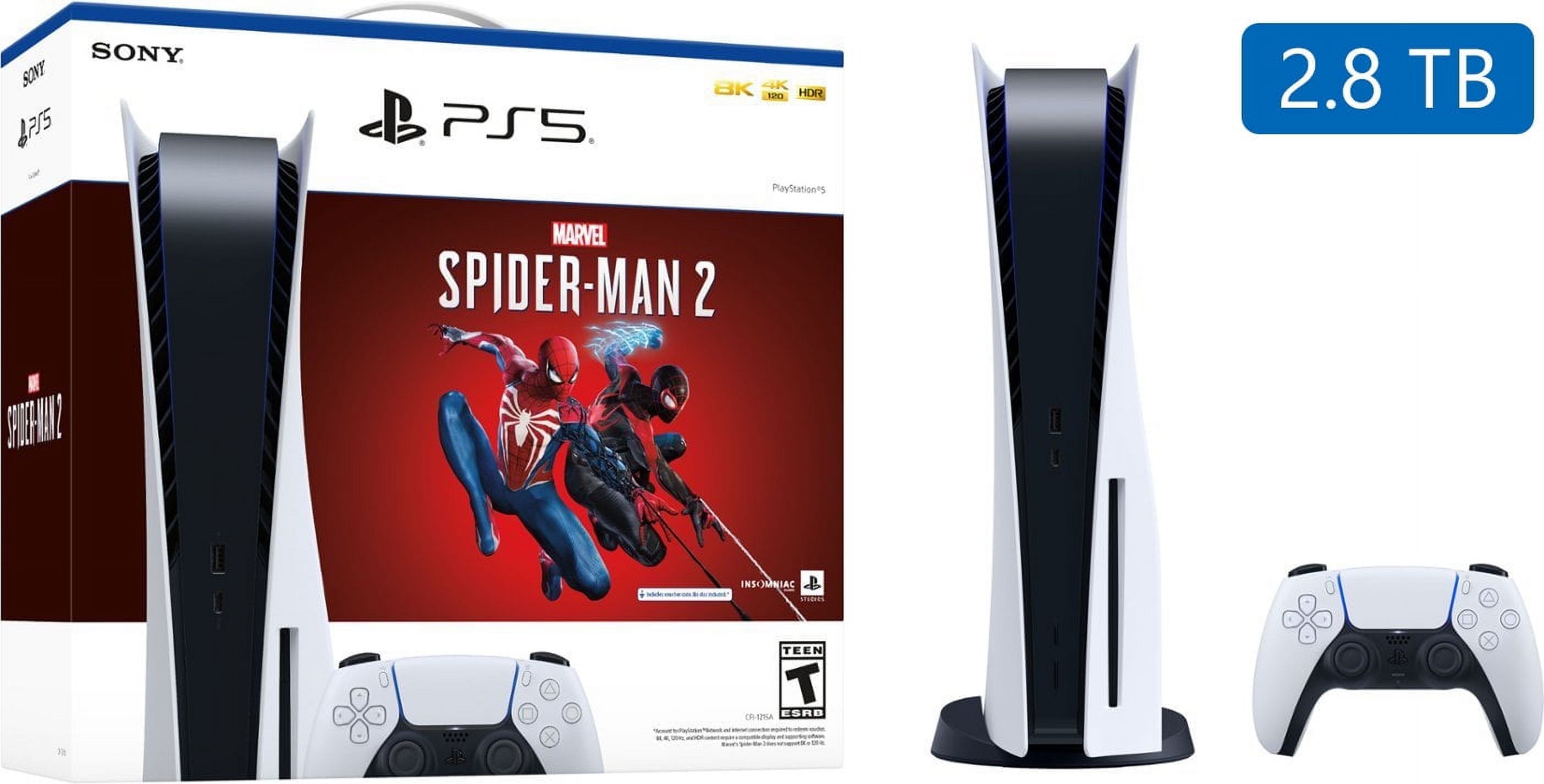 PlayStation_PS5 Video Game Console (Disc Edition) - Marvel's