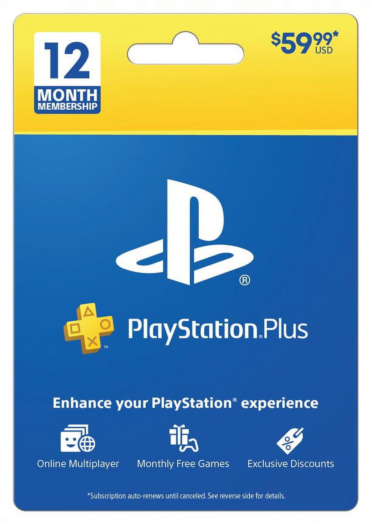 🥇12 Month PSN Plus Essential Subscription (USA) (PlayStation