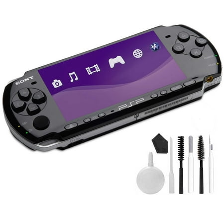 PlayStation Portable 3000 Core Pack System - Piano Black BOLT AXTION Bundle Like New