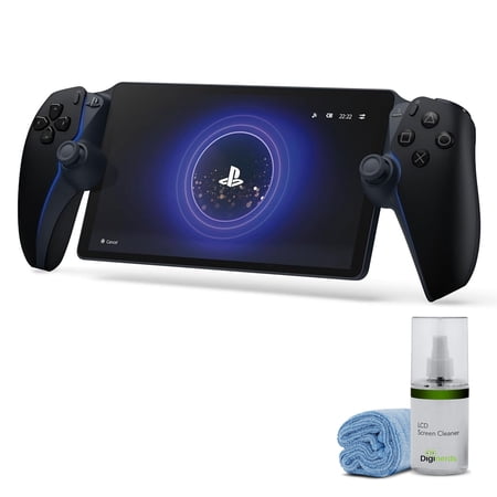 PlayStation Portal Remote Player - Midnight Black + Diginerds - PLASMA/LCD CLEANING KIT