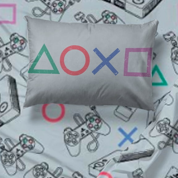 PlayStation Start Up 4 Piece Full Size Bed Sheet Set
