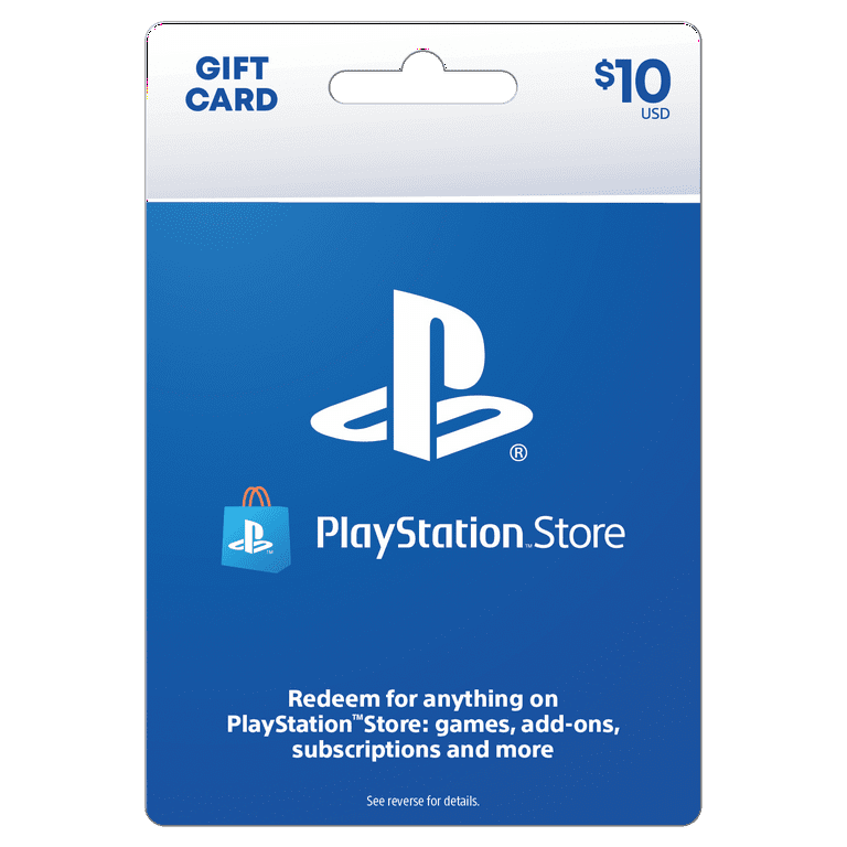 PlayStation Store $10 Gift Card, Digital Code 