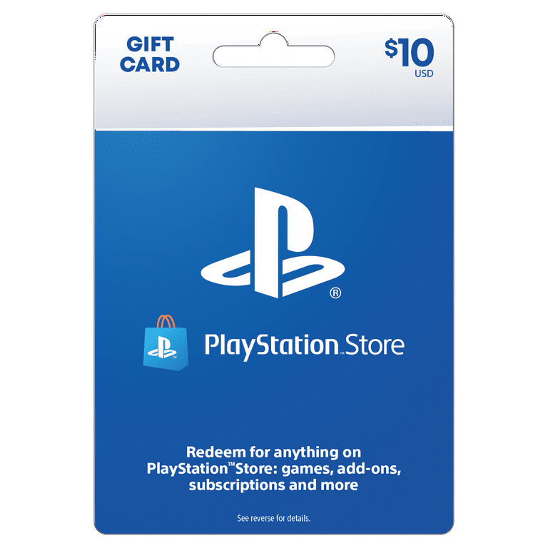 PlayStation Store Gift Card $10