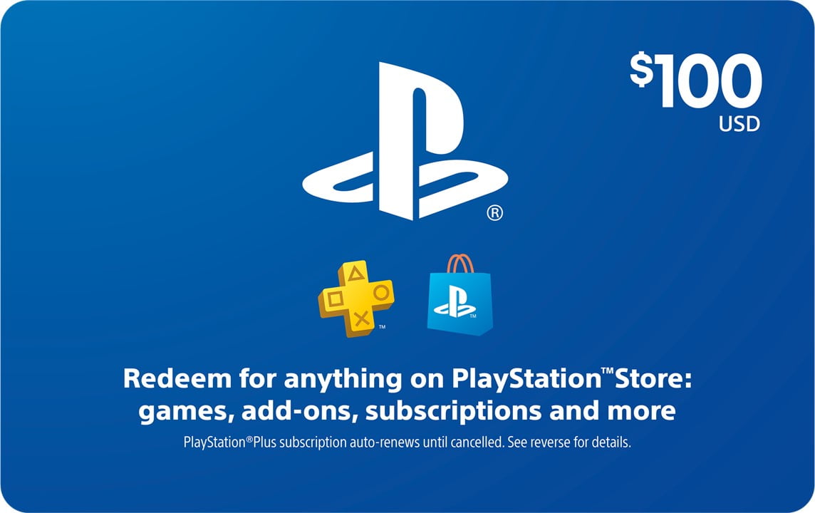 PlayStation Store Card 100 kr