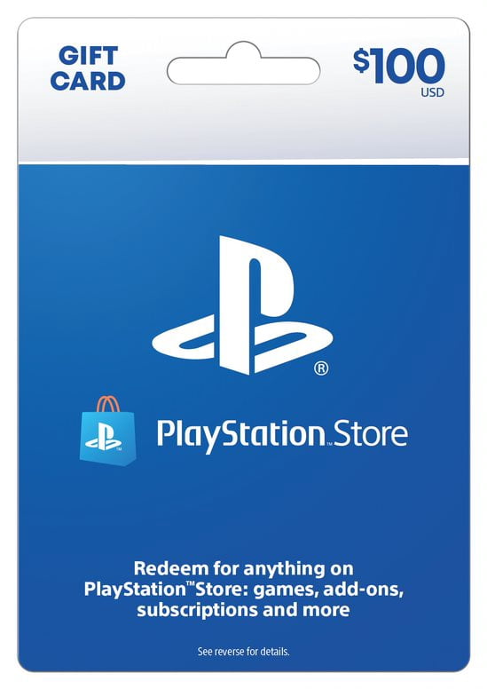 PlayStation Store $100 Gift Card [Physical]
