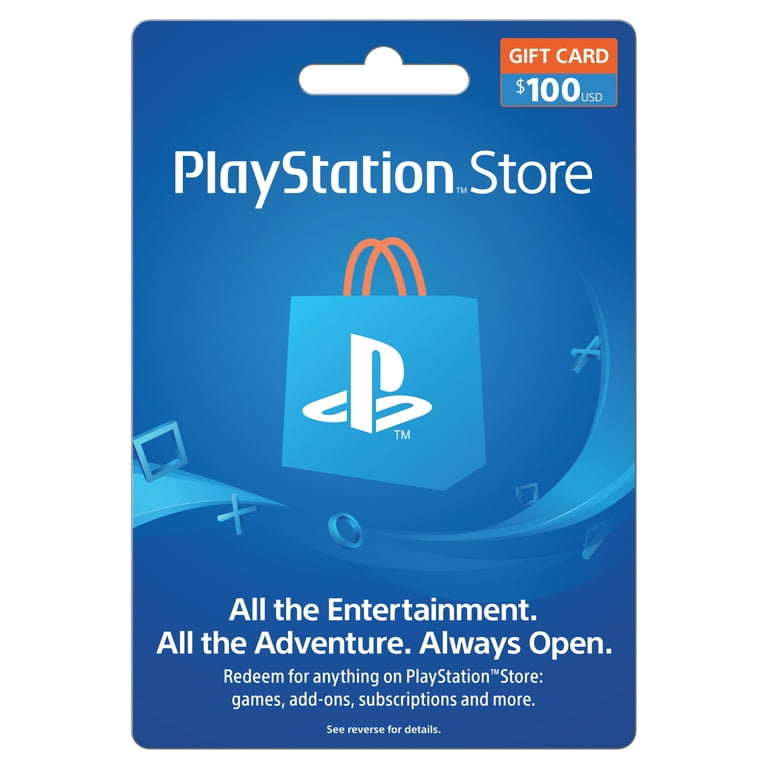 PlayStation Store 100 Gift Card