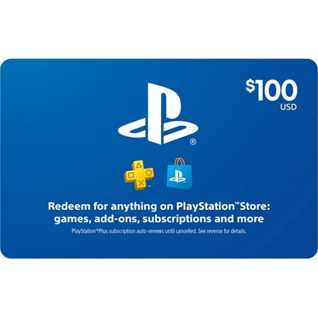 Sony - $100 PlayStation Store Card [Digital]