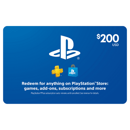 Sony - $200 PlayStation Store Gift Card [Digital]