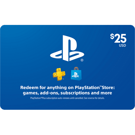 PlayStation Store $25 Gift Card [Digital]
