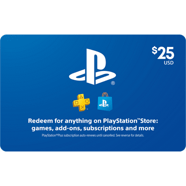 PlayStation Store $25 eGift Card [Digital]