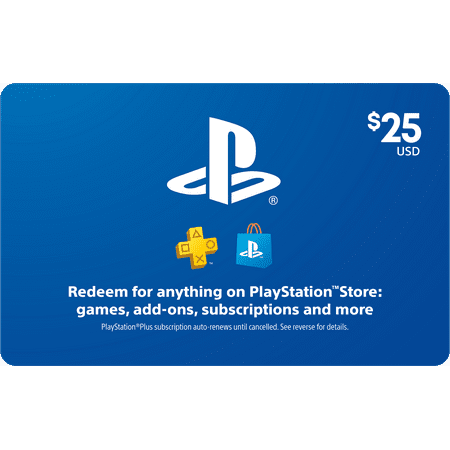 Sony - $25 PlayStation Store Card [Digital]