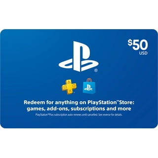 PlayStation Gift Card: $15 off PSN online code