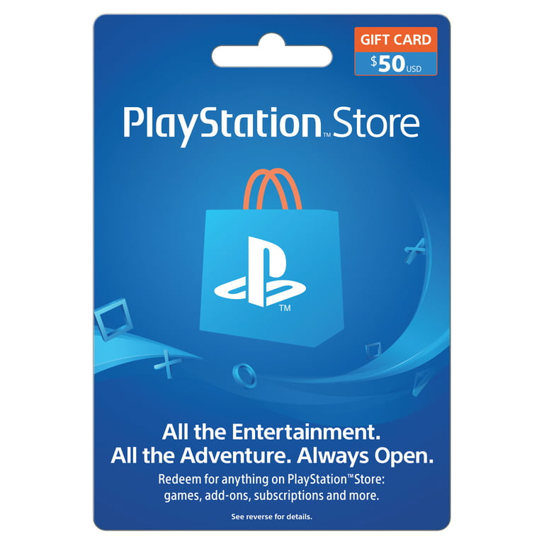 PlayStation Store Gift Card - Walmart.com