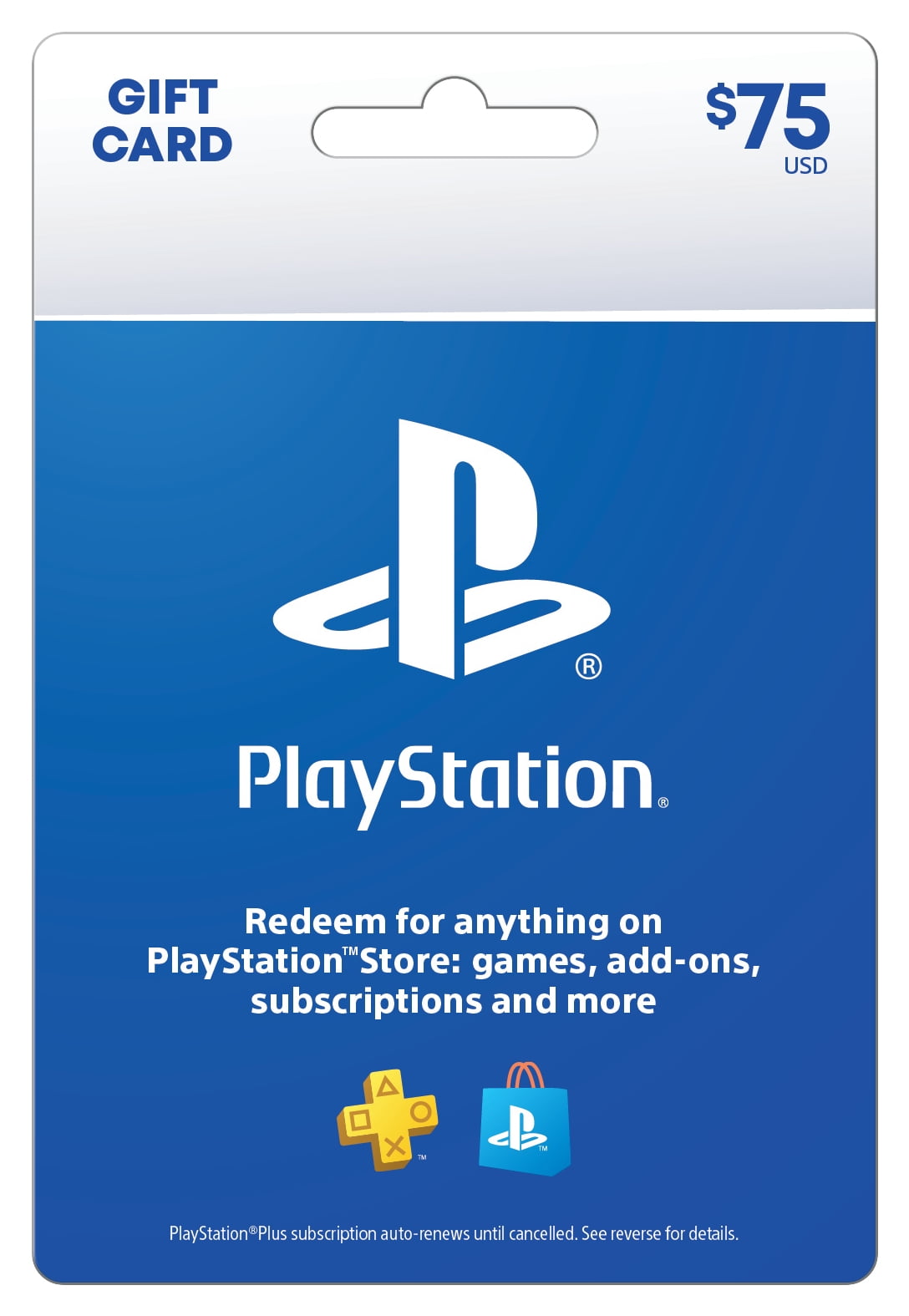 PlayStation Store $75 Gift Card [Physical]
