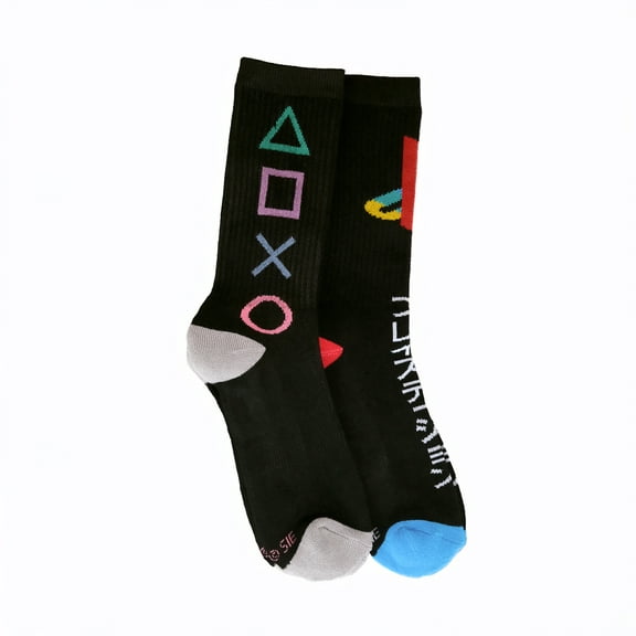 PlayStation, Two Piece Crew Sock Set, One Size