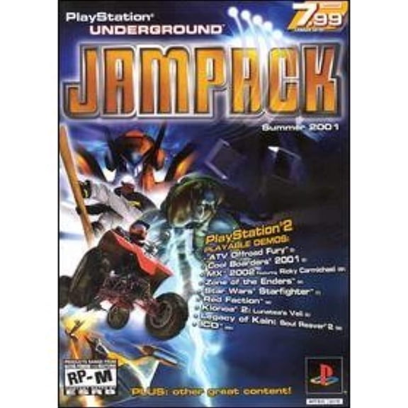 Pre-Owned PlayStation Underground Jampack Summer 2001 - Playstation 2(Refurbished)