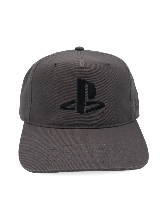 Unisex Snapback Hat, Controller Icons, Gray & Black, One Size
