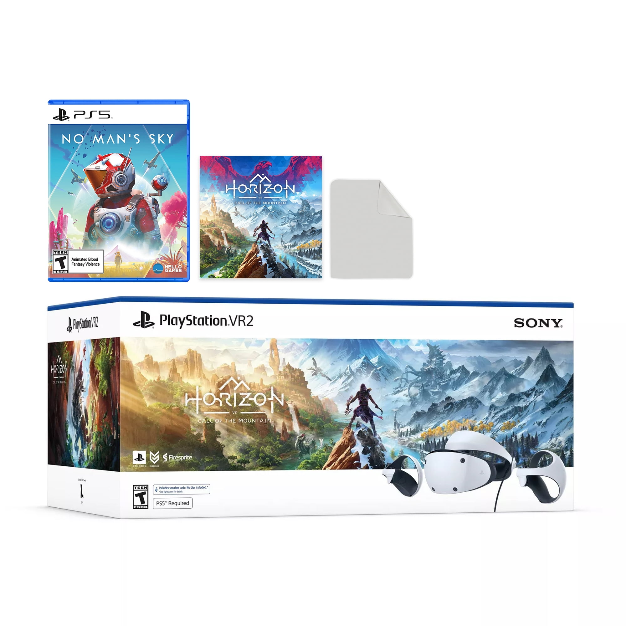 PlayStation VR2 Horizon Call of the Mountain bundle with Star Wars
