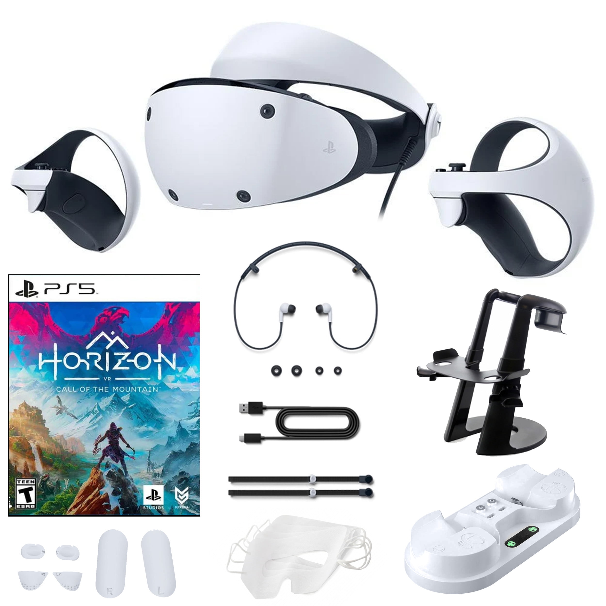 Sony PlayStation VR2 CFI-ZVR1 Horizon Call Of The Mountain Bundle