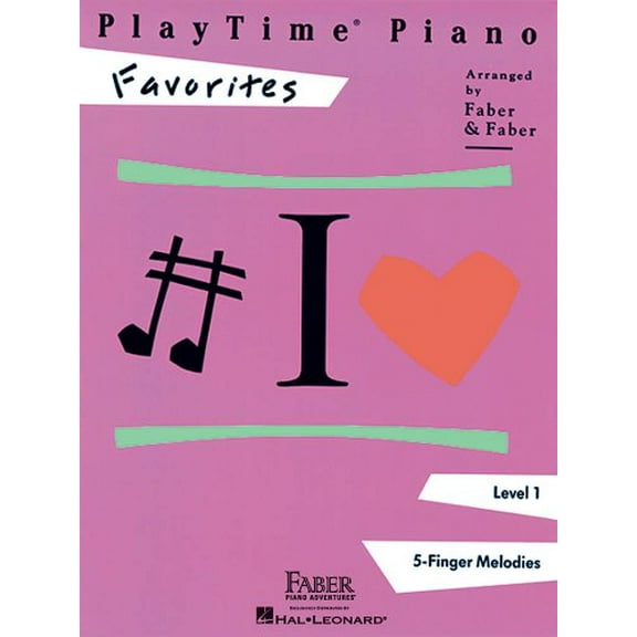Pre-Owned Playtime Piano Favorites - Level 1 (Paperback) by Nancy Faber, Randall Faber