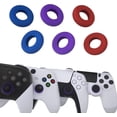 thumbnail image 1 of PlayVital 3 Pairs Silicone BuffeRings Aim Assist Target Motion Control Precision Rings for PS5, for PS4, for Xbox Series X/S, Xbox One, Xbox 360, for Switch Pro, for Steam Deck - 3 Different Strengths, 1 of 8