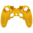 thumbnail image 1 of PlayVital 3D Studded Edition Anti-Slip Silicone Cover Case for ps5 Edge Controller, Soft Rubber Protector Skin for ps5 Edge Wireless Controller with 6 Thumb Grip Caps - Caution Yellow, 1 of 7