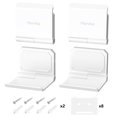 thumbnail image 1 of PlayVital 4 Set FOLD Controller Wall Mount for ps5/4, Gaming Headset Stand, Foldable Wall Stand for Xbox Series X/S, Switch Pro, Wall Holder for Xbox Wireless Headset, for Pulse 3D Headset - White, 1 of 9