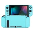 thumbnail image 1 of PlayVital Back Cover NS Joycon Hard Shell Dockable Protective Case for Nintendo Switch - Heaven Blue, 1 of 9