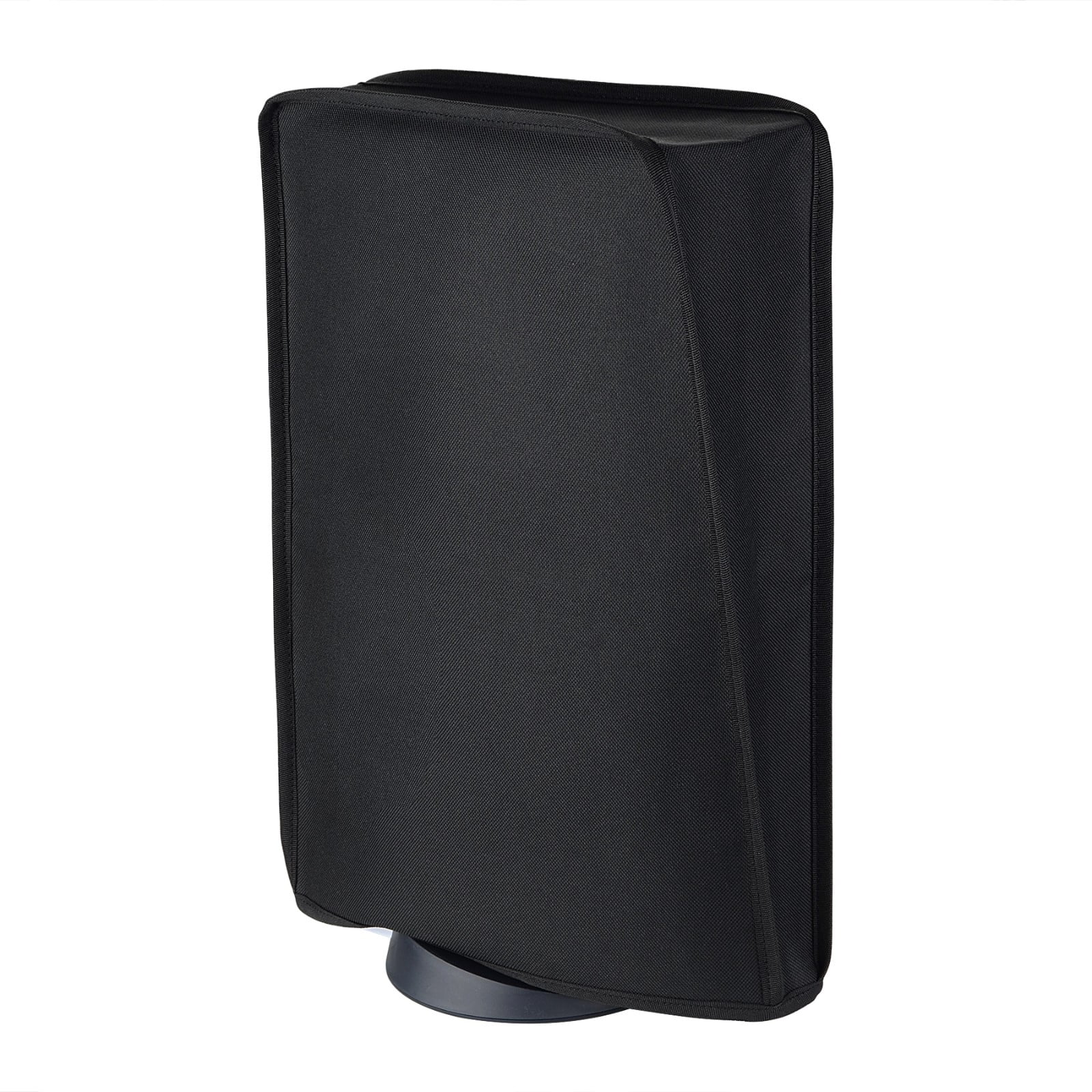 PlayVital Black Standing Nylon Dust Cover for PS5, Soft Neat Lining