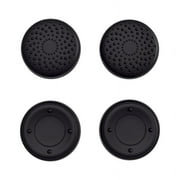 PlayVital Black&nbsp;Thumbsticks Grips&nbsp;Caps for ROG Ally, Silicone Thumb Grips Joystick Caps for ROG Ally - Raised Dots & Studded Design