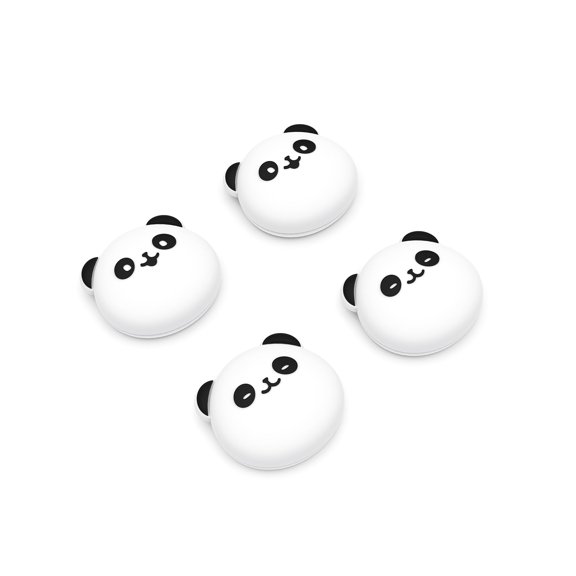 PlayVital Cute Thumb Grip Caps for ps5/4 Controller, Silicone Analog Stick Caps Cover for Xbox Series X/S, Thumbstick Caps for Switch Pro Controller - Chubby Panda