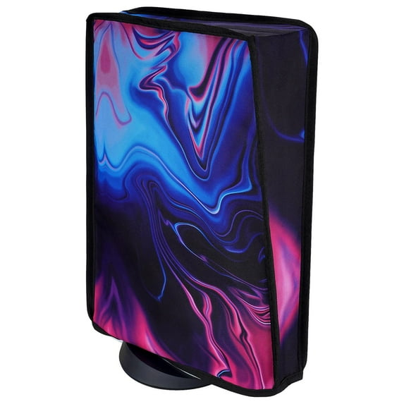 PlayVital Vertical Anti Scratch Waterproof Nylon Dust Cover for PS5 Console Digital Edition & Disc Edition - Origin of Chaos